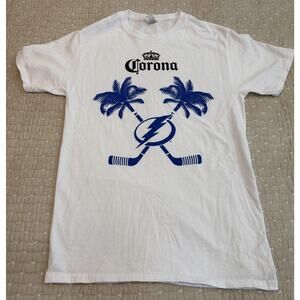 New Tampa Lightning Tee Corona Men's Small T Shirt